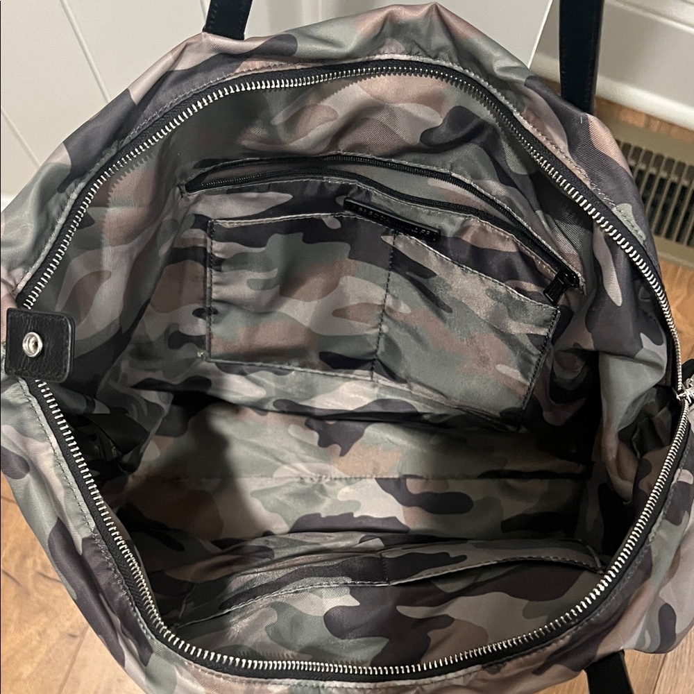 Rebecca Minkoff Camouflage Tote with Black Handles - Picture 5 of 7